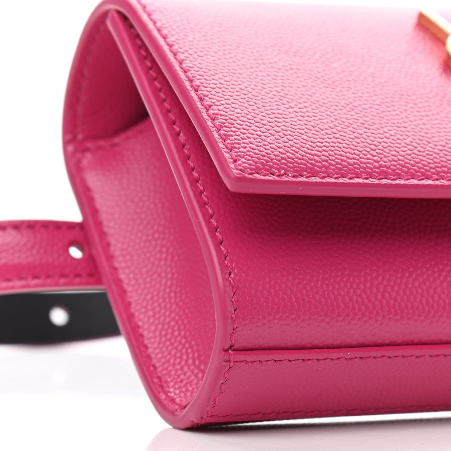 Grain De Poudre Monogram Kate Belt Bag Fuchsia