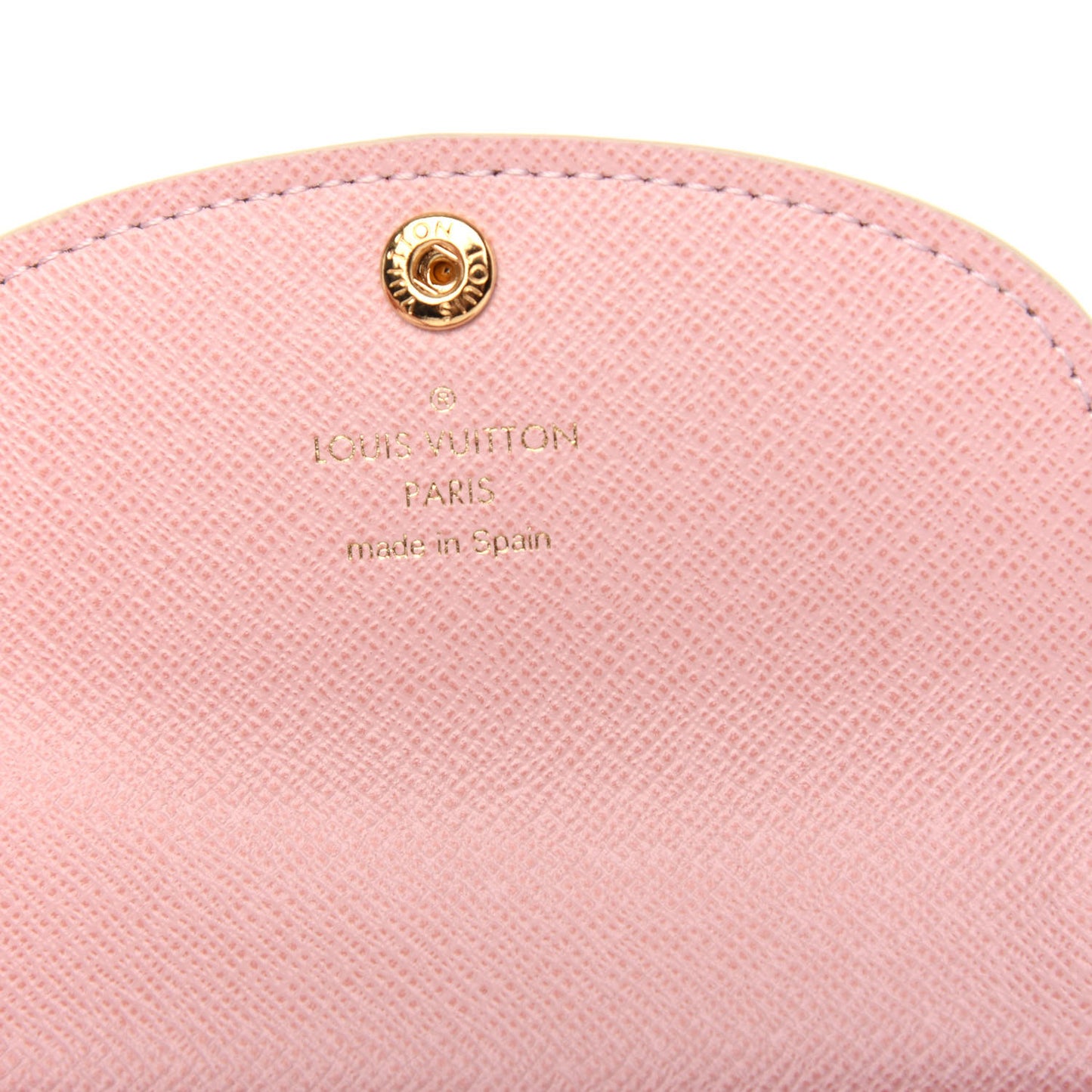 Damier Azur Rosalie Coin Purse Rose Ballerine