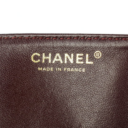 Chanel Glazed Calfskin 2.55 Reissue East West Clutch Black 7 of 8