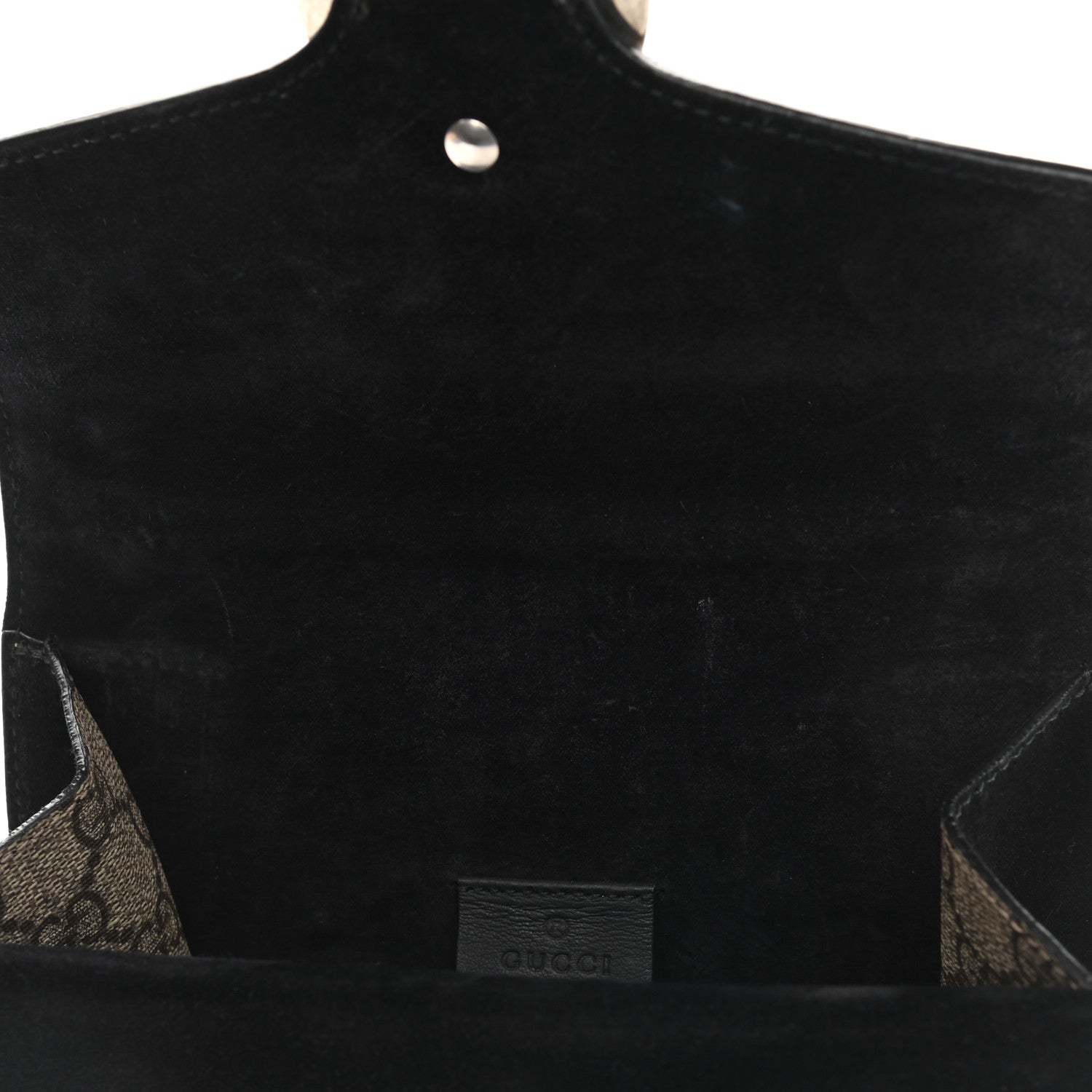 Gucci GG Supreme Monogram Mini Dionysus Shoulder Bag Black 8 of 11