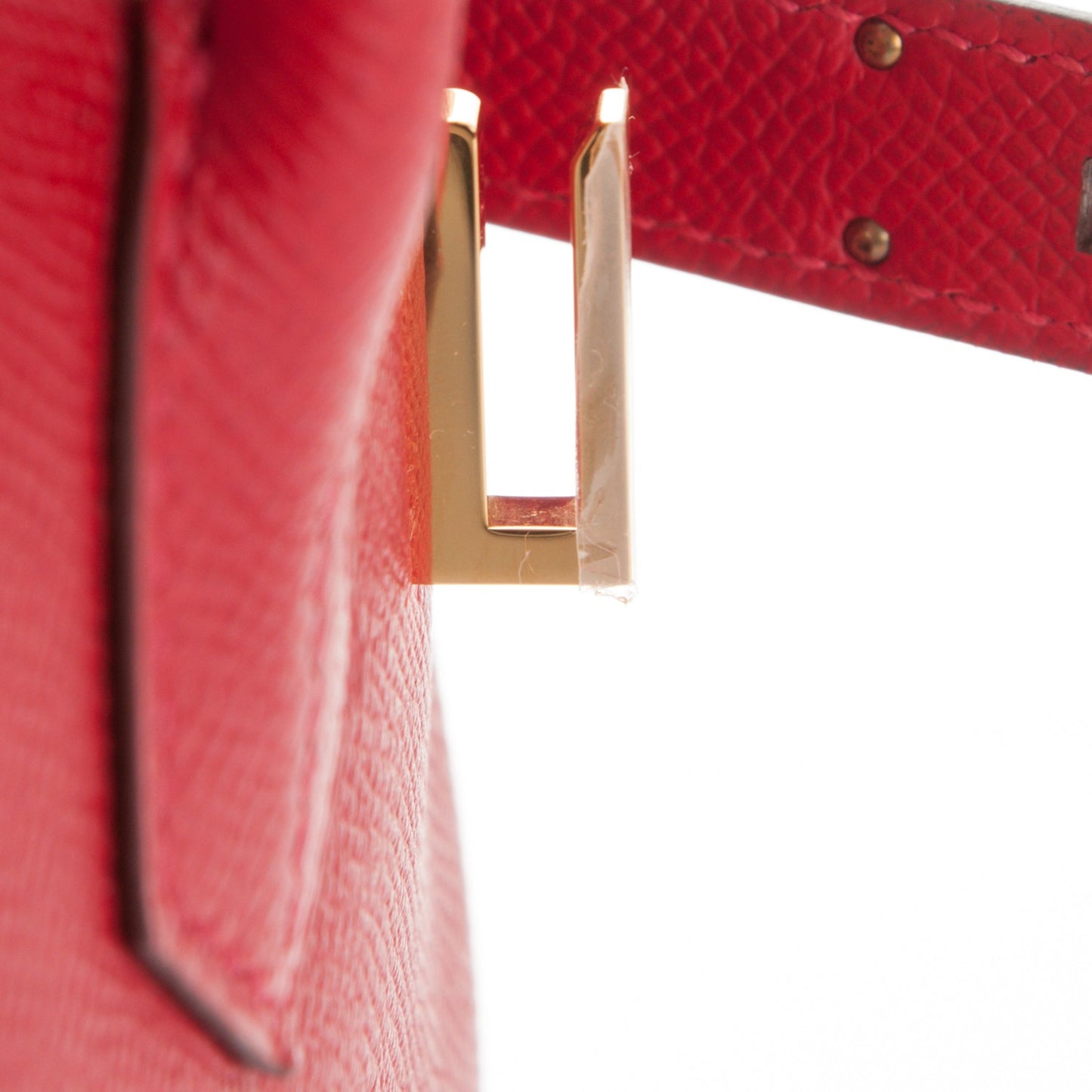 Epsom Birkin 30 Rouge Casaque