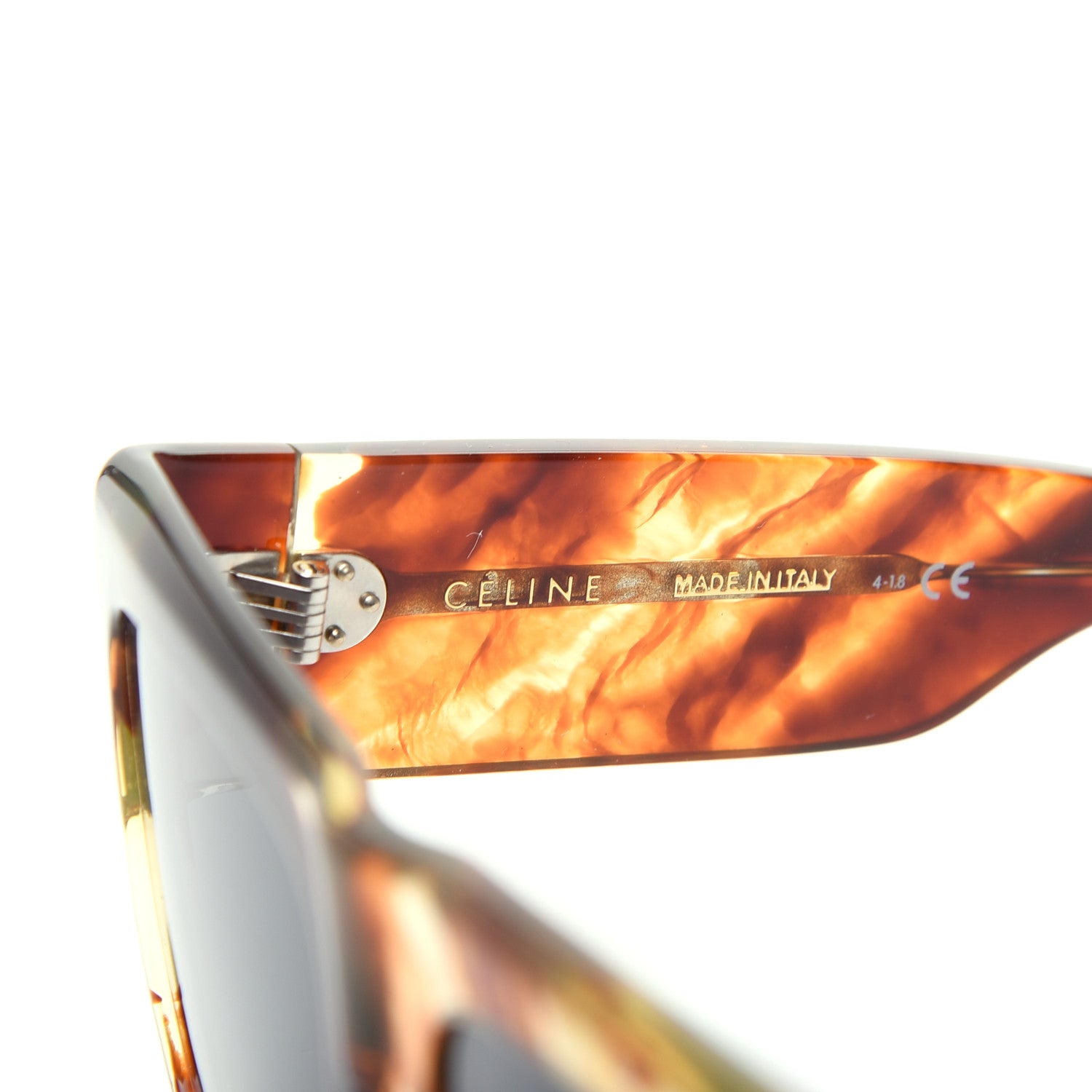 Celine Acetate Sunglasses CL40056I Havana 5 of 7