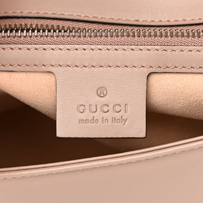 Gucci Calfskin Matelasse Small GG Marmont Shoulder Bag Porcelain Rose 6 of 11