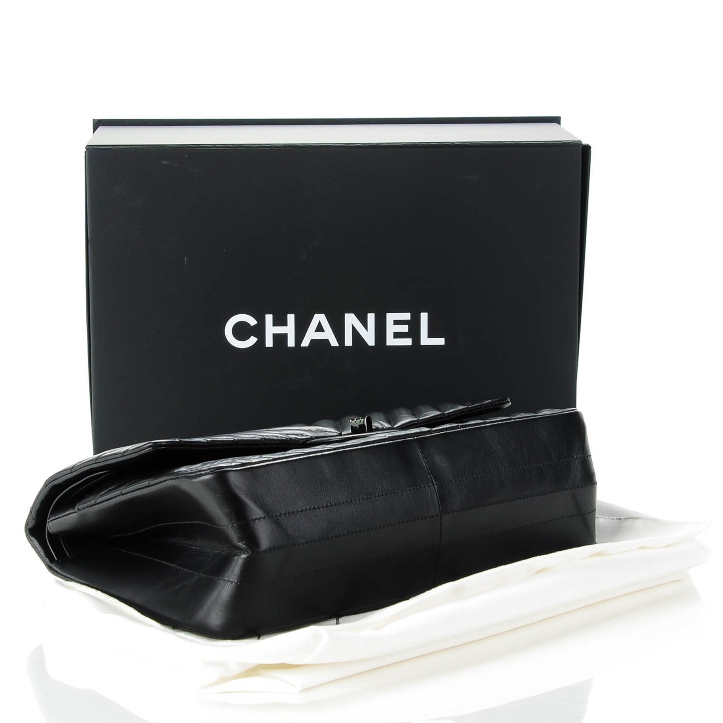 Aged Calfskin Chevron 2.55 Reissue 226 So Black