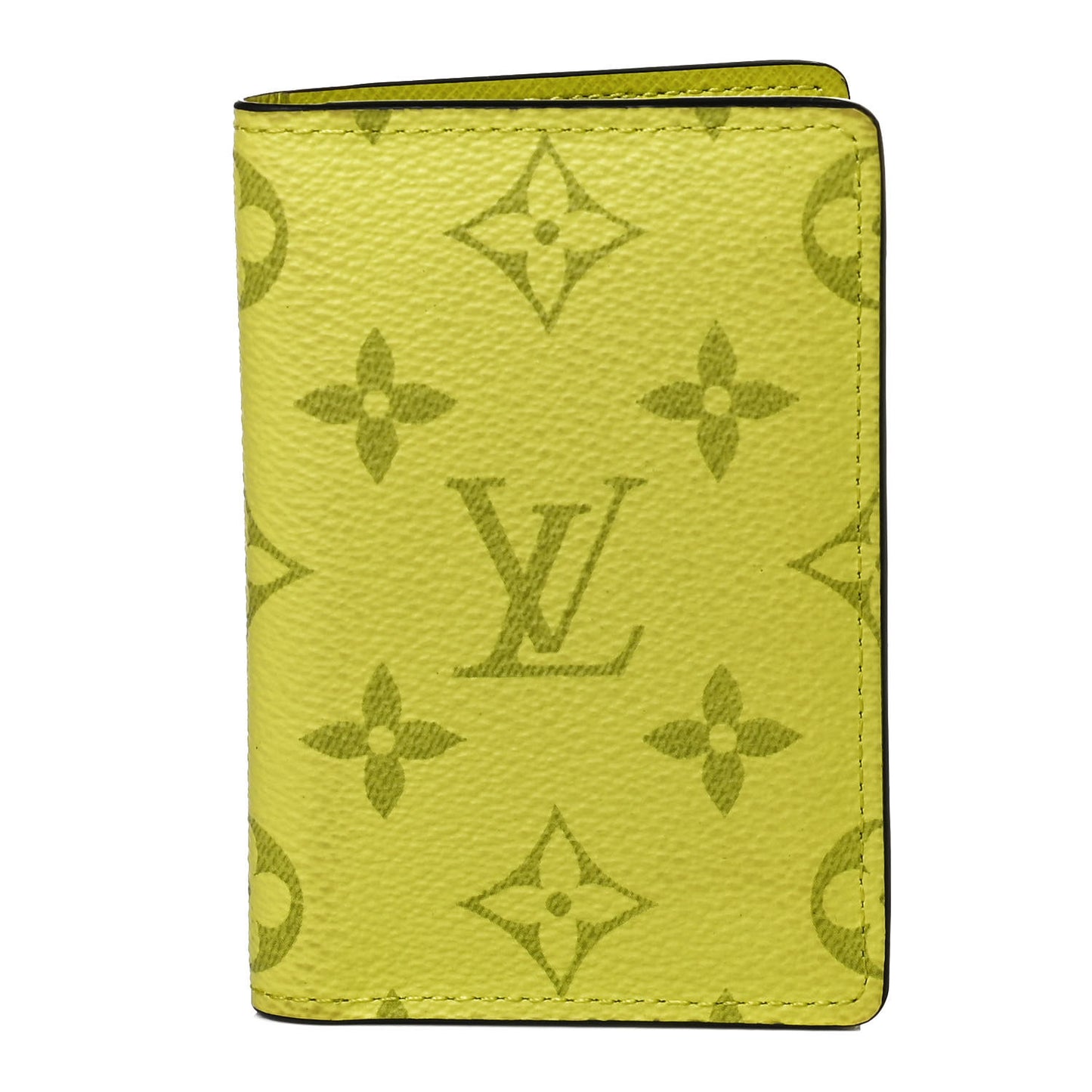 Monogram Taiga Pocket Organizer Yellow
