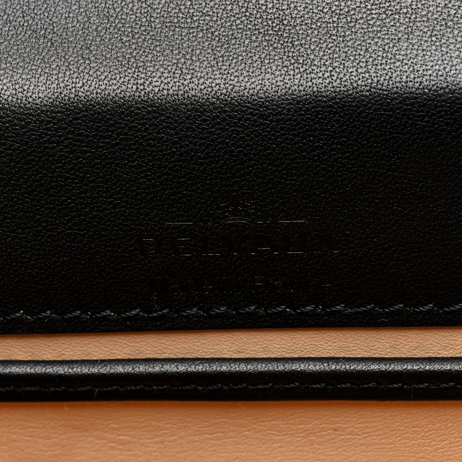 Delvaux Grained Rodeo Calfskin Quilted Mini Brillant Satchel Black 7 of 10