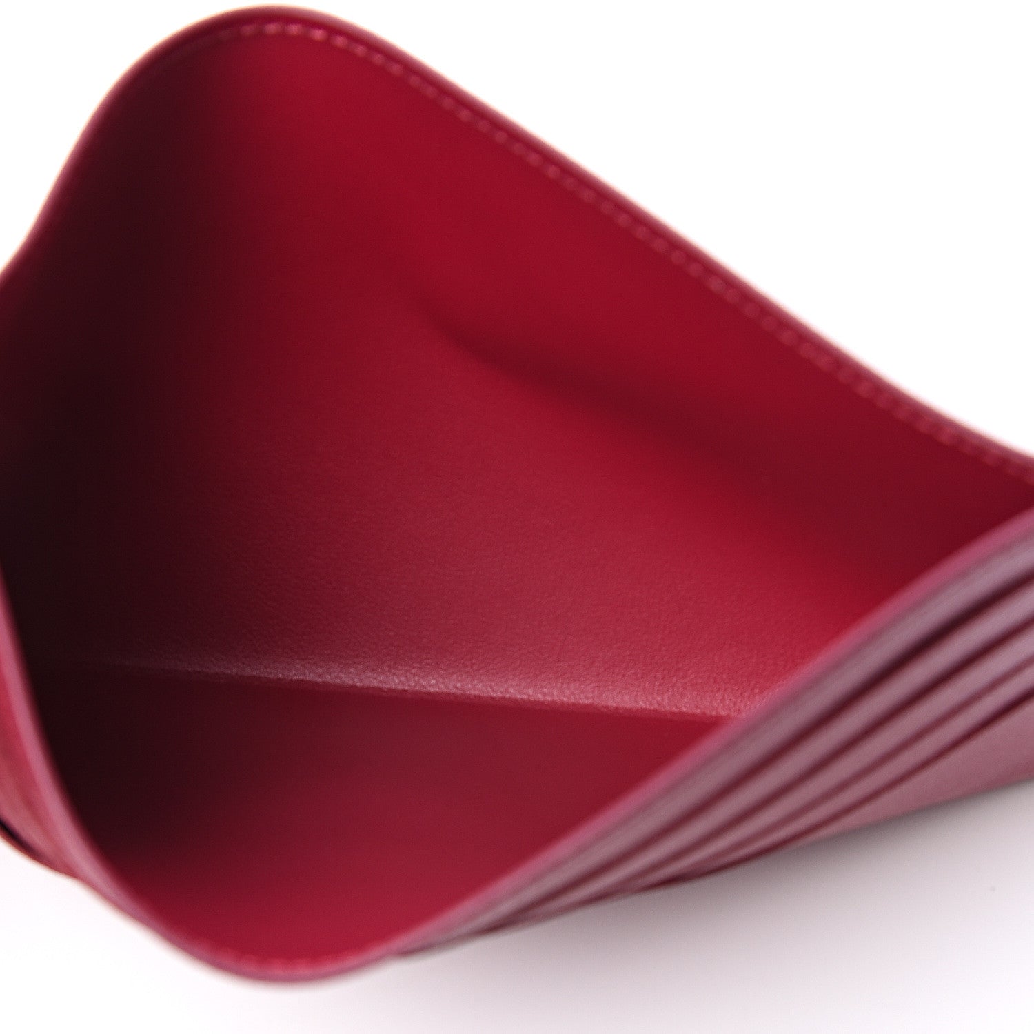 Louis Vuitton Calfskin Felicie Card Holder Insert Fuchsia 4 of 5