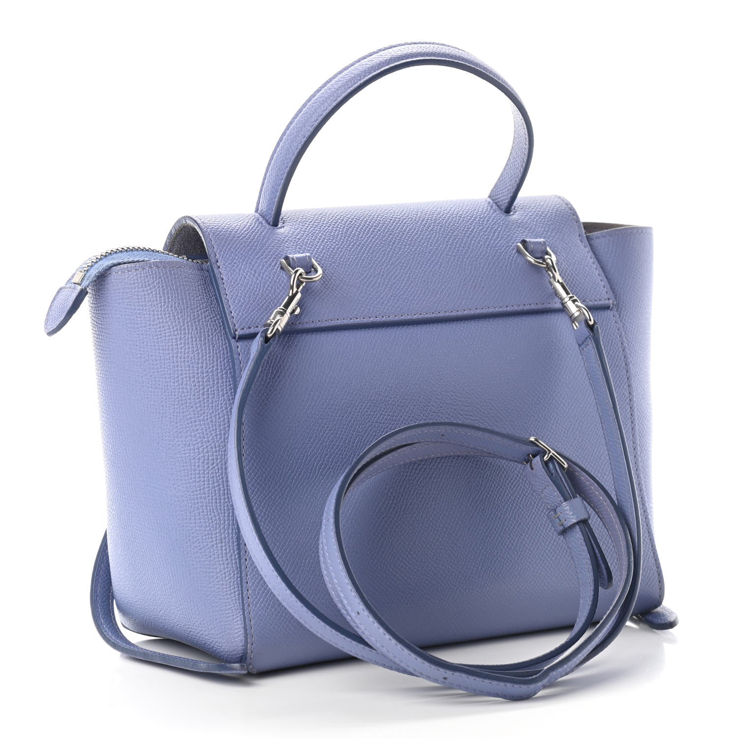 Celine Grained Calfskin Nano Belt Bag Amethyst 3 of 12