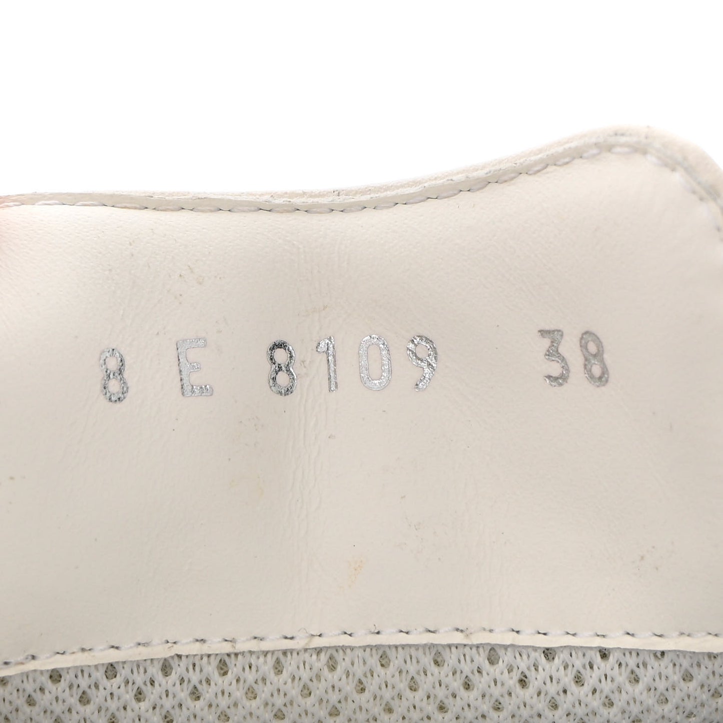 Fabric Jacquard Vitello Technical Fabric FF Womens Fendi Force Low Top Sneakers 38 Tobacco Black Ultrawhite White