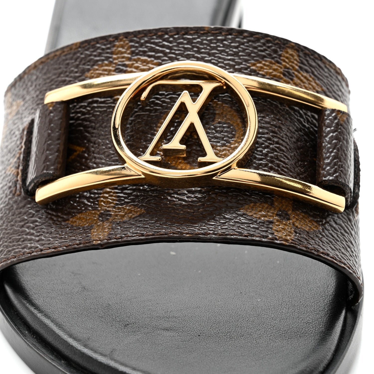 Louis Vuitton Monogram Lock It Mules 39 9 of 10