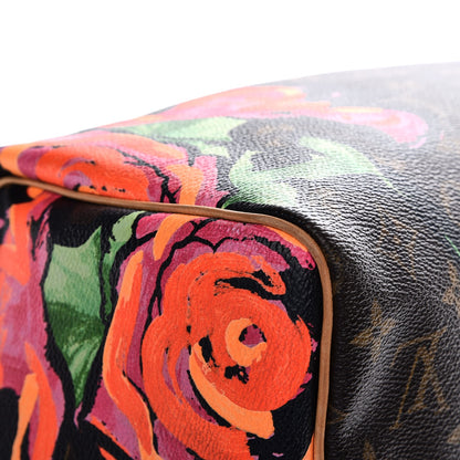 Louis Vuitton Monogram Roses Speedy 30 10 of 20