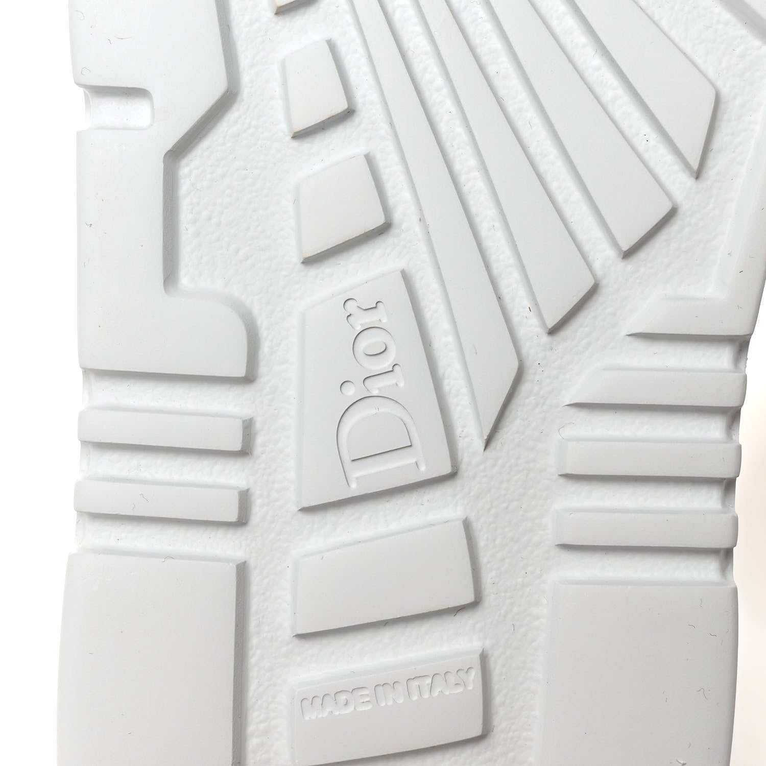 Christian Dior Nylon Laminated Calfskin Womens D-Player High Top Sneakers 36 White Gold 6 of 8