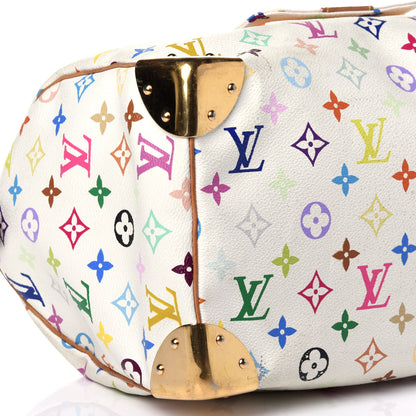 Louis Vuitton Monogram Multicolor Speedy 30 White 7 of 13