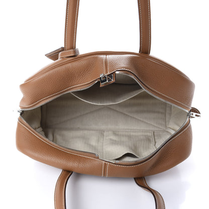 Hermes Taurillon Clemence Victoria II 35 Gold 5 of 12