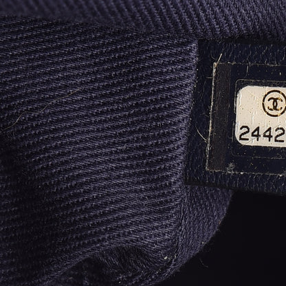 Chanel Grained Calfskin Medium Neo Executive Shopper Tote Dark Blue 7 of 14