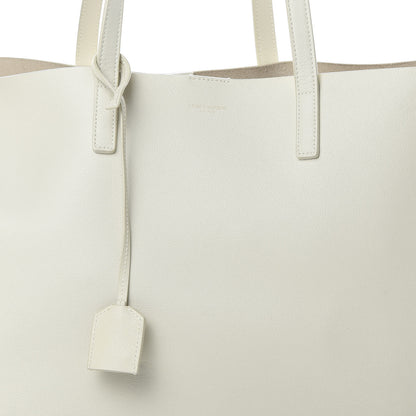 Saint Laurent Calfskin Large Shopping Tote Porcellana 9 of 13