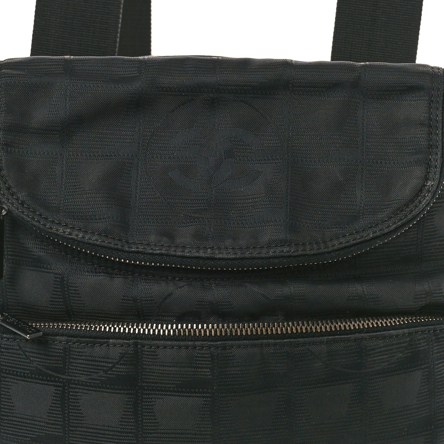 Nylon Travel Backpack Black