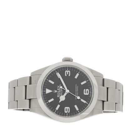 Rolex Stainless Steel 40mm Oyster Perpetual Explorer Watch Black 224270 3 of 5