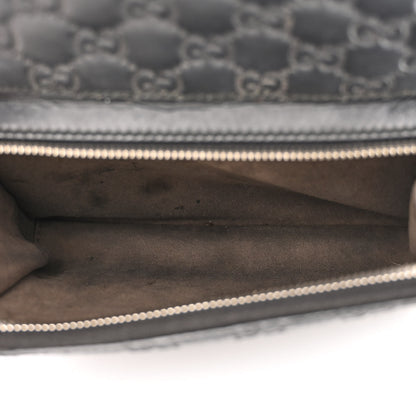 Gucci Guccissima Signature Small Day Backpack Black 6 of 19