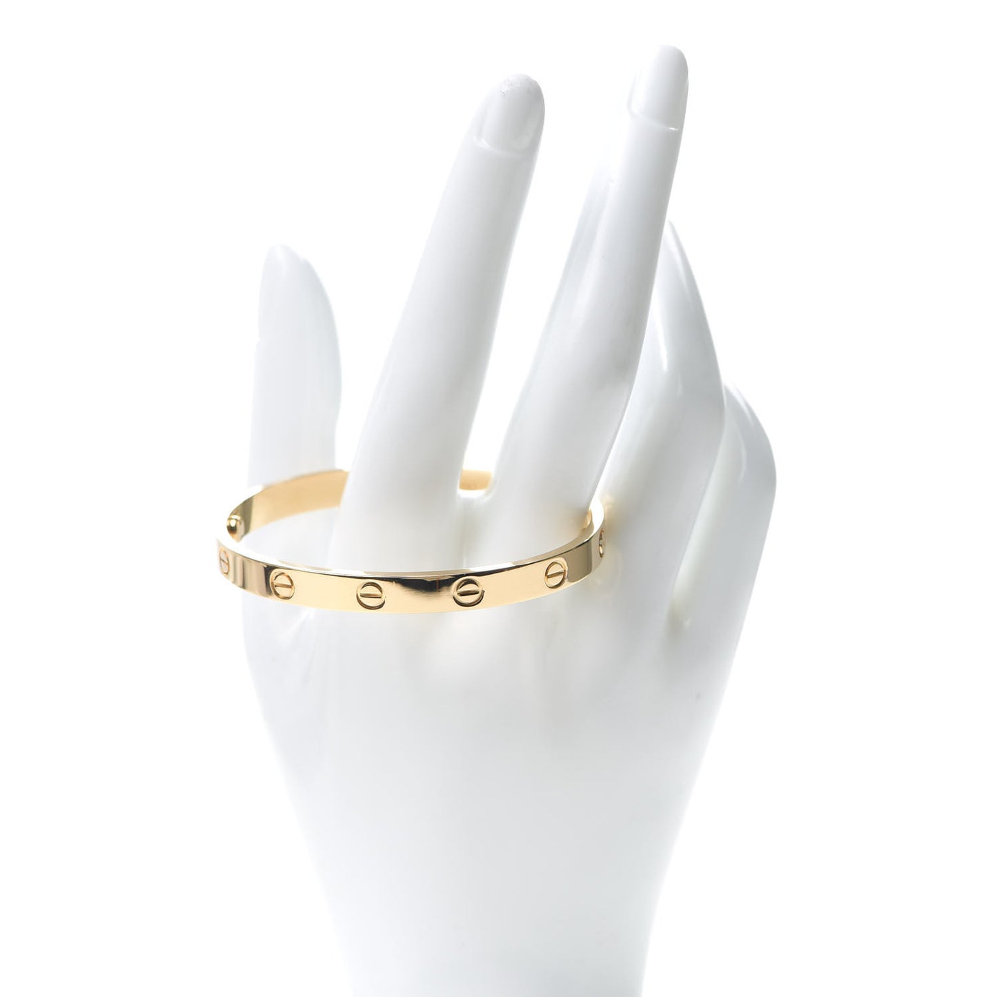 18K Yellow Gold LOVE Bracelet 17