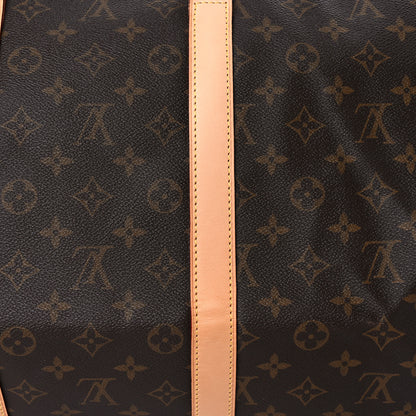 Louis Vuitton Monogram Keepall Bandouliere 55 13 of 16