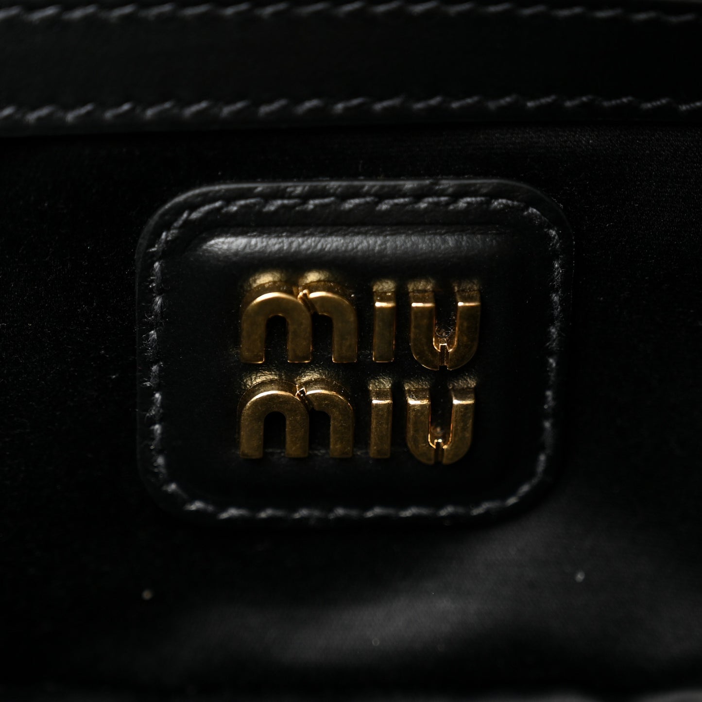 Calfskin Regular Arcadie Top Handle Bag Black