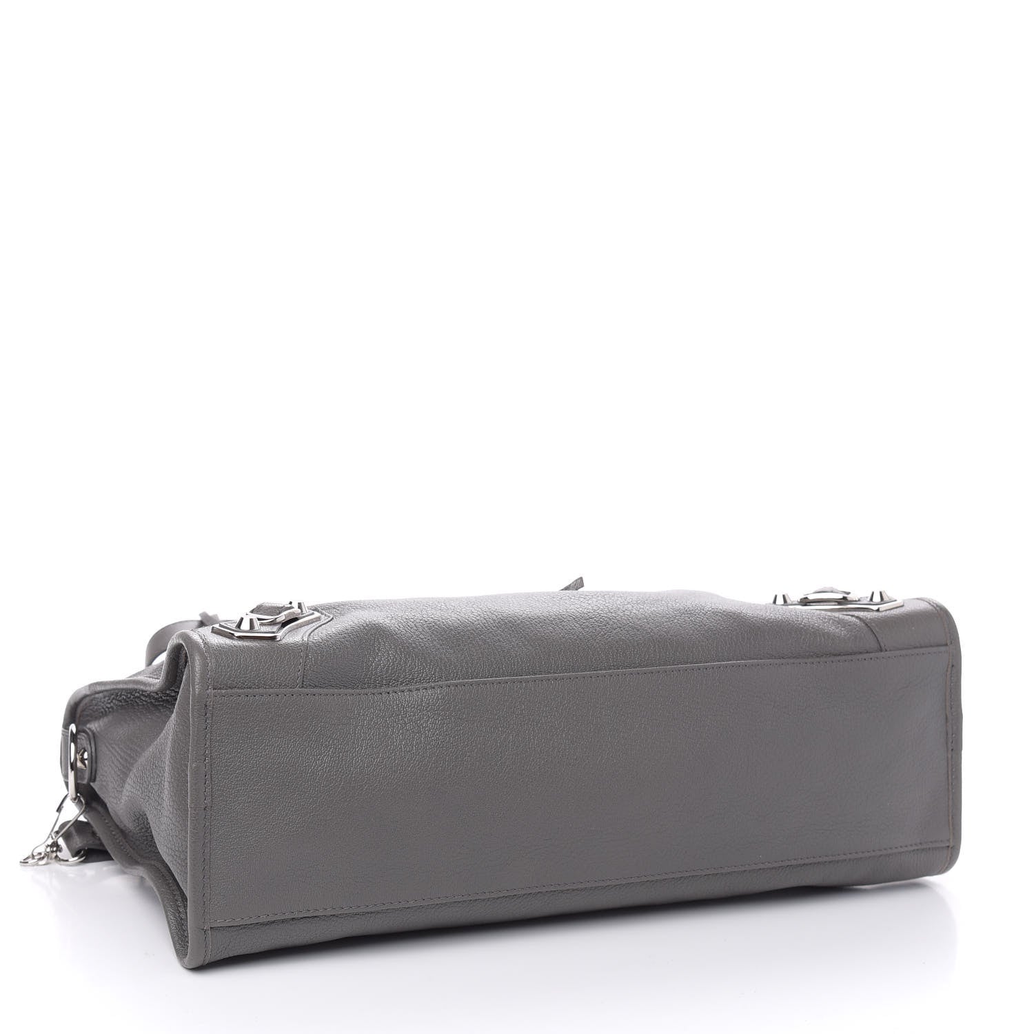 Balenciaga Chevre Silver Metallic Edge Hardware City Gris Acier 5 of 11