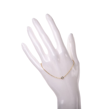 Cartier 18K Yellow Gold Diamond SM D'Amour Bracelet 2 of 5