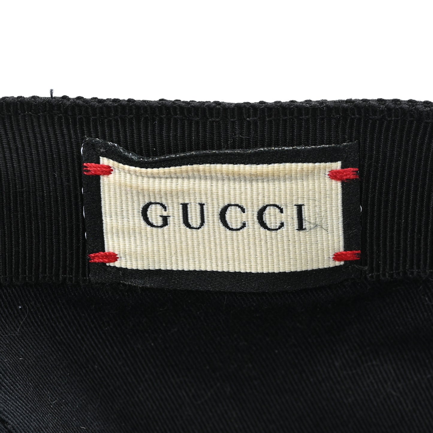 Monogram Web Baseball Hat M Black