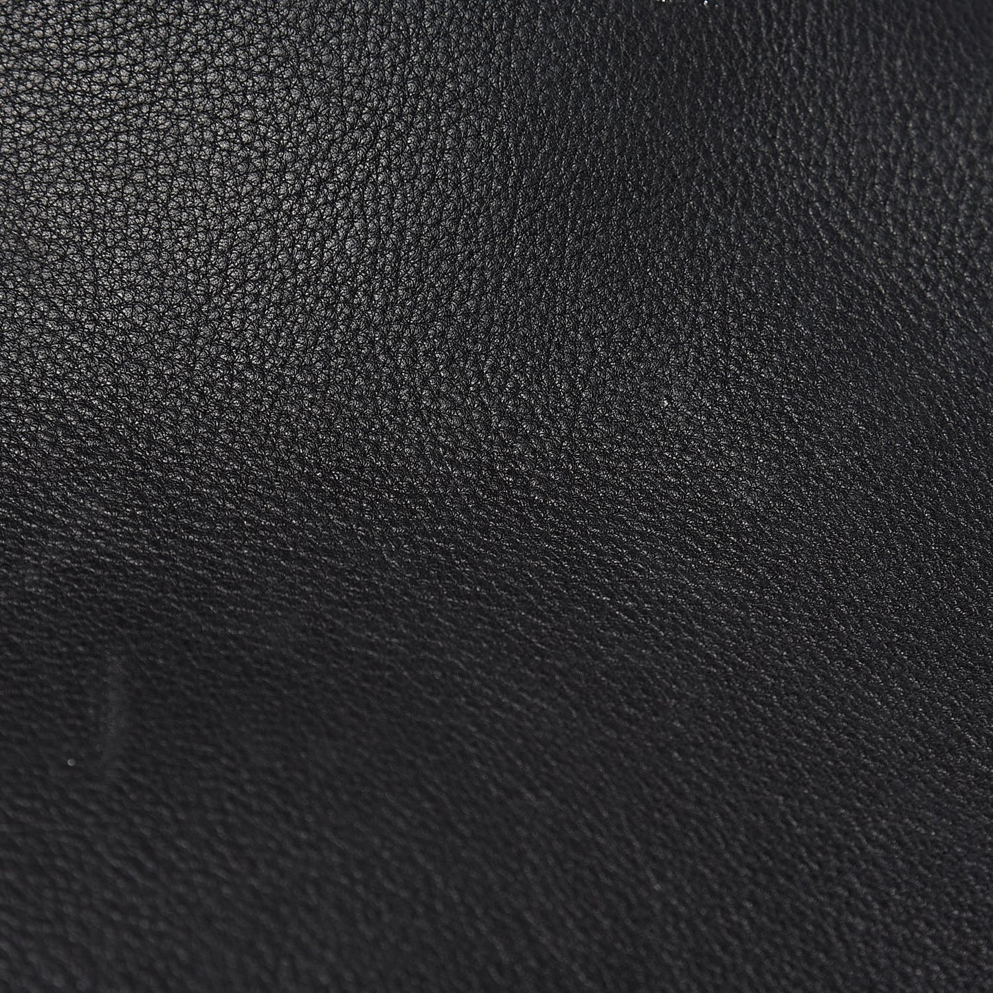 Calfskin Grommet Hobo Black