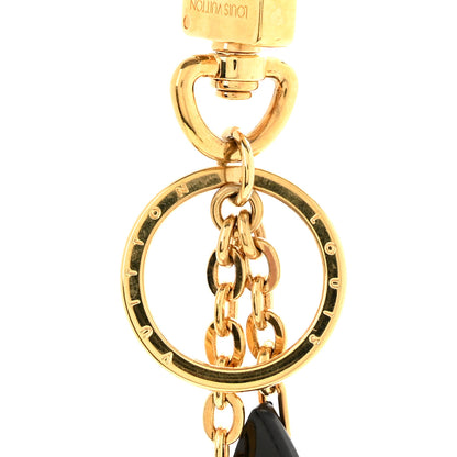 Louis Vuitton Monogram Epi Blooming Flowers Bag Charm Key Holder White 3 of 5