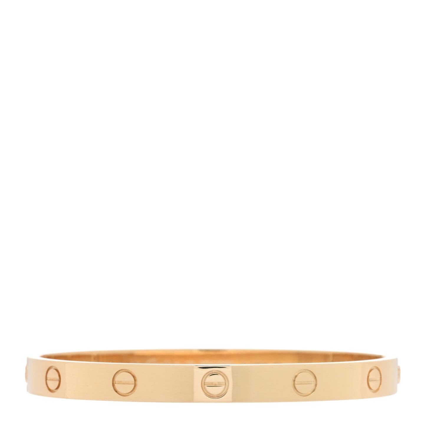 18K Yellow Gold LOVE Bracelet 17