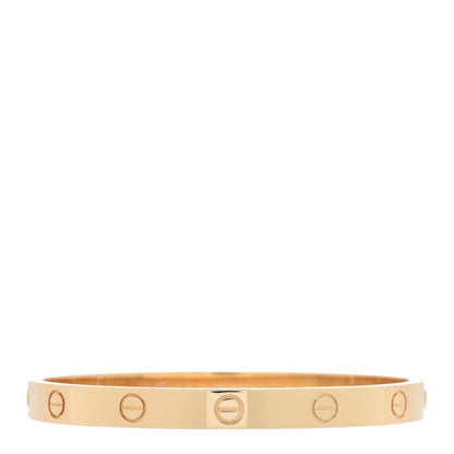 Cartier 18K Yellow Gold LOVE Bracelet 17 1 of 5