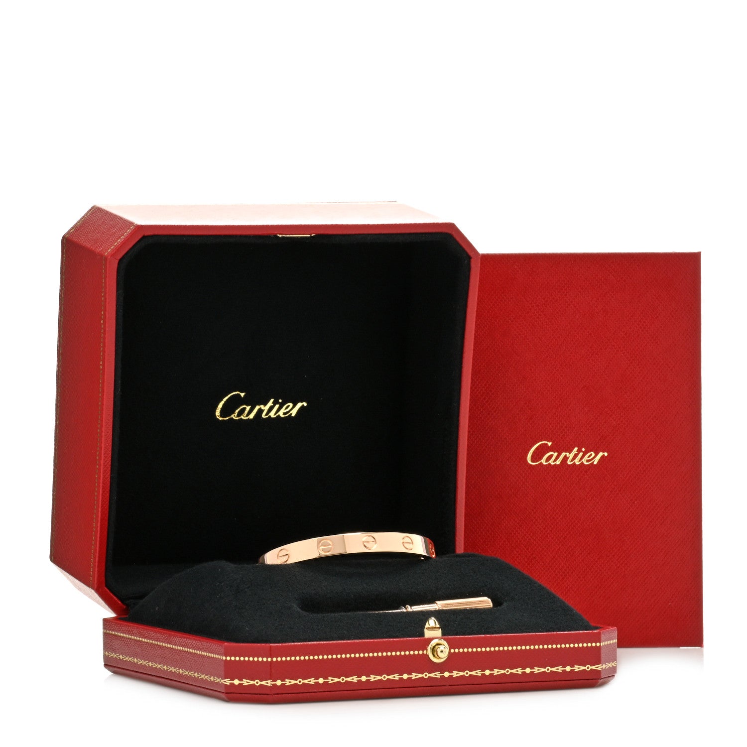 Cartier 18K Pink Gold LOVE Bracelet 15 5 of 5