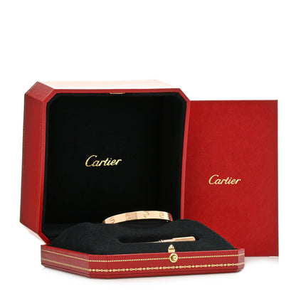 Cartier 18K Pink Gold LOVE Bracelet 15 5 of 5