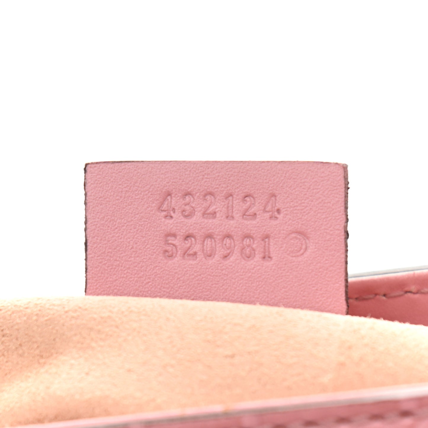Guccissima Signature Small Zippered Bucket Tote Rose Baby Candy