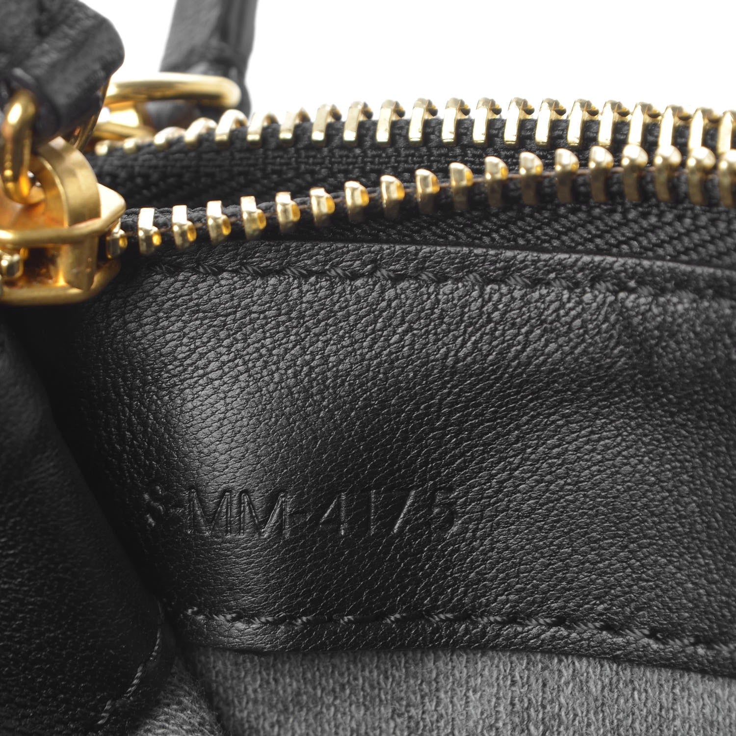 Celine Lambskin Small Trio Crossbody Bag Black 6 of 9