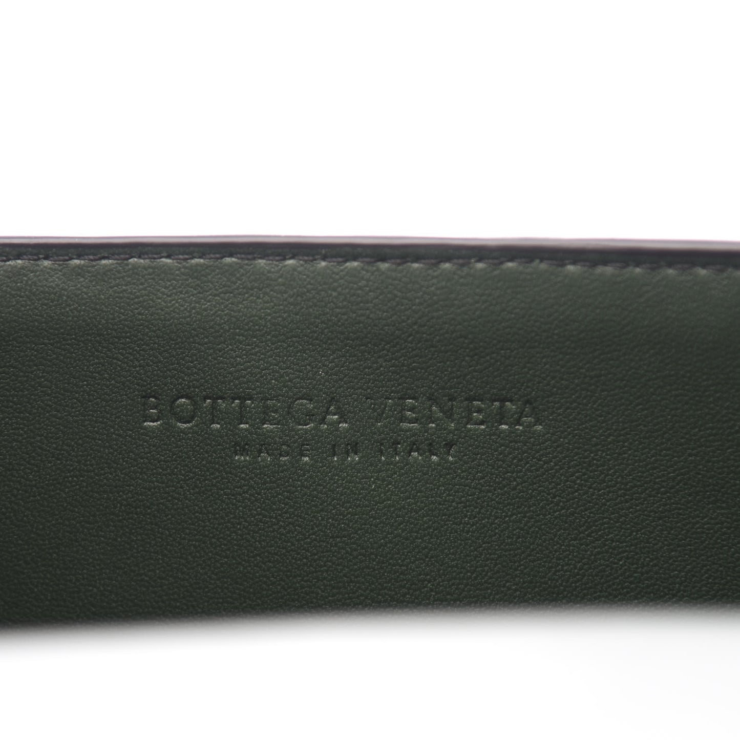 Crocodile Piano Shoulder Bag Dark Green