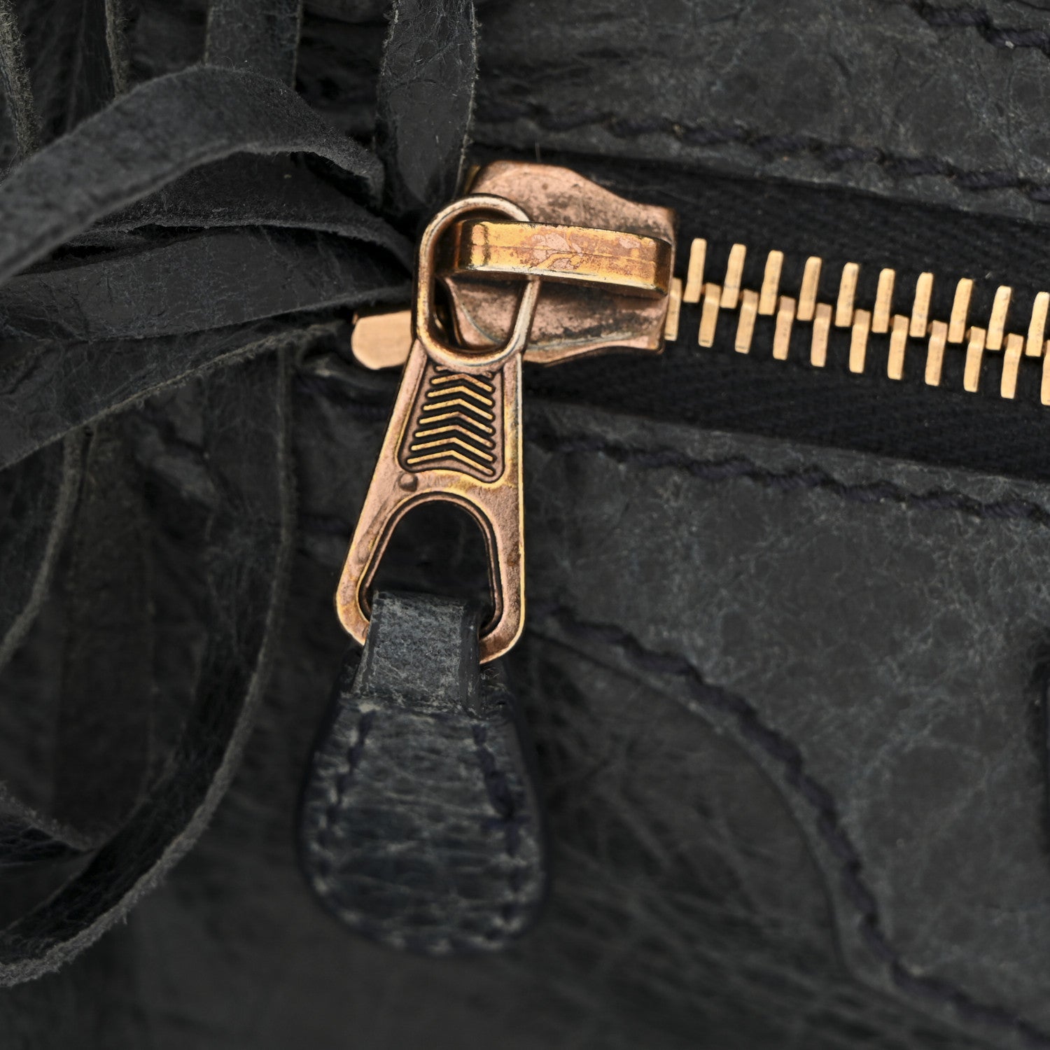 Balenciaga Agneau Giant 12 Rose Gold Hardware City Dark Night 11 of 13