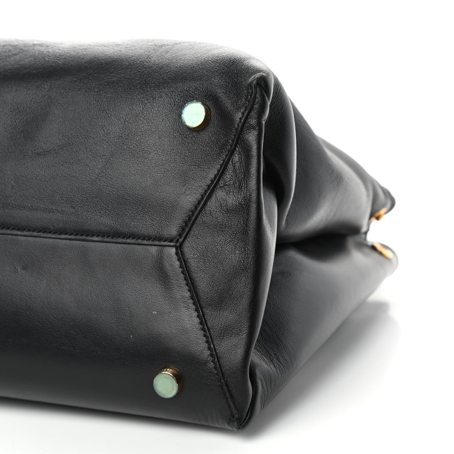 Tom Ford Smooth Calfskin Medium Icon Bag Black 7 of 8