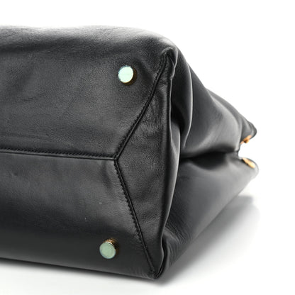 Tom Ford Smooth Calfskin Medium Icon Bag Black 7 of 8