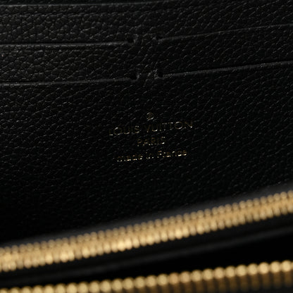 Louis Vuitton Empreinte Clemence Wallet Black 6 of 7