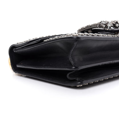 Gucci Calfskin Studded Small Dionysus Shoulder Bag Black 6 of 18