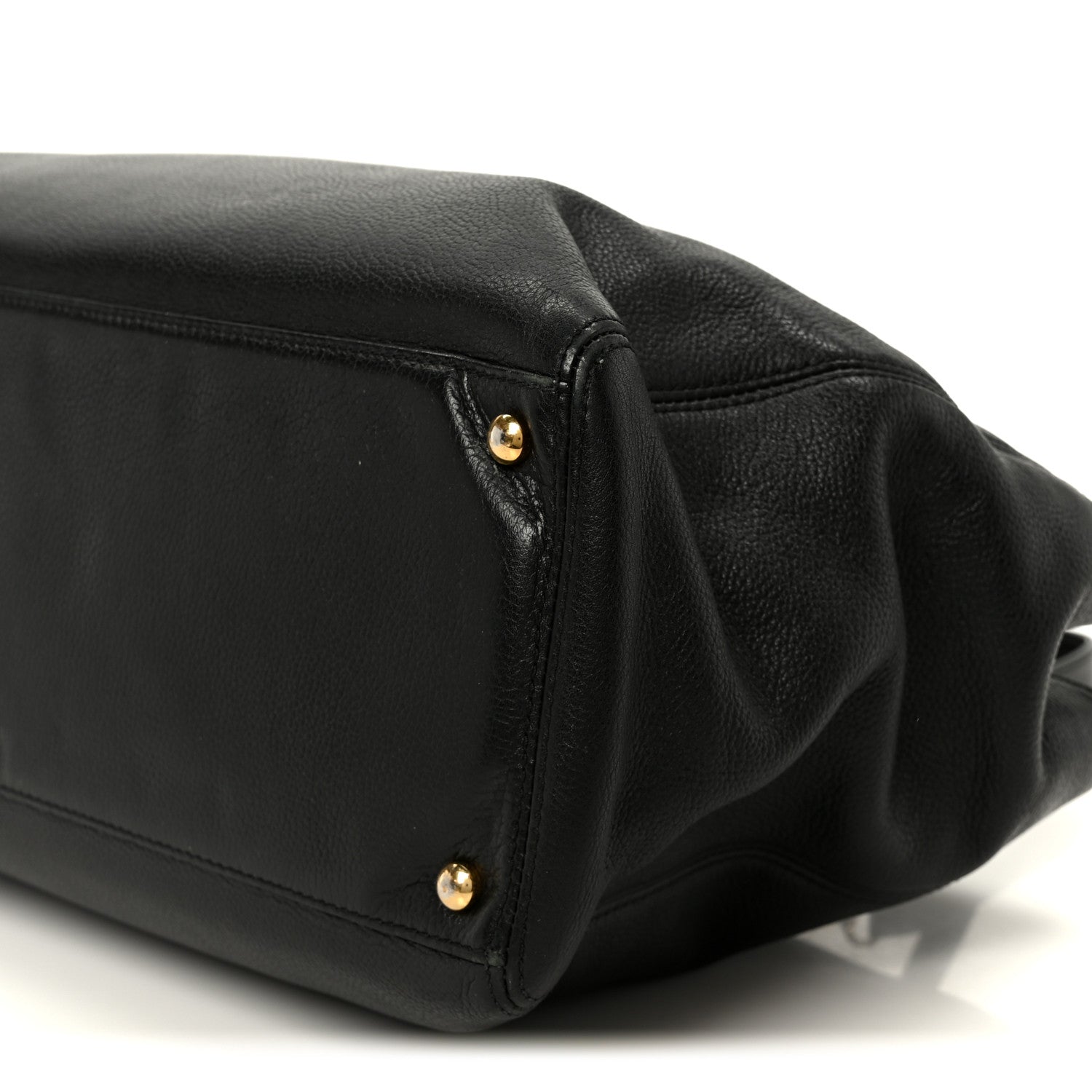 Chanel Calfskin Cerf Executive Shopper Tote Black 11 of 11