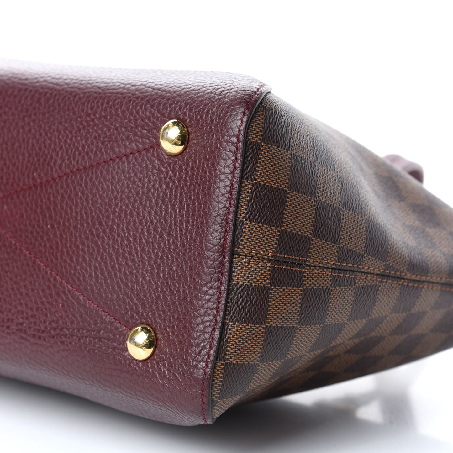 Damier Ebene Cuir Taurillon Hyde Park Fuchsia