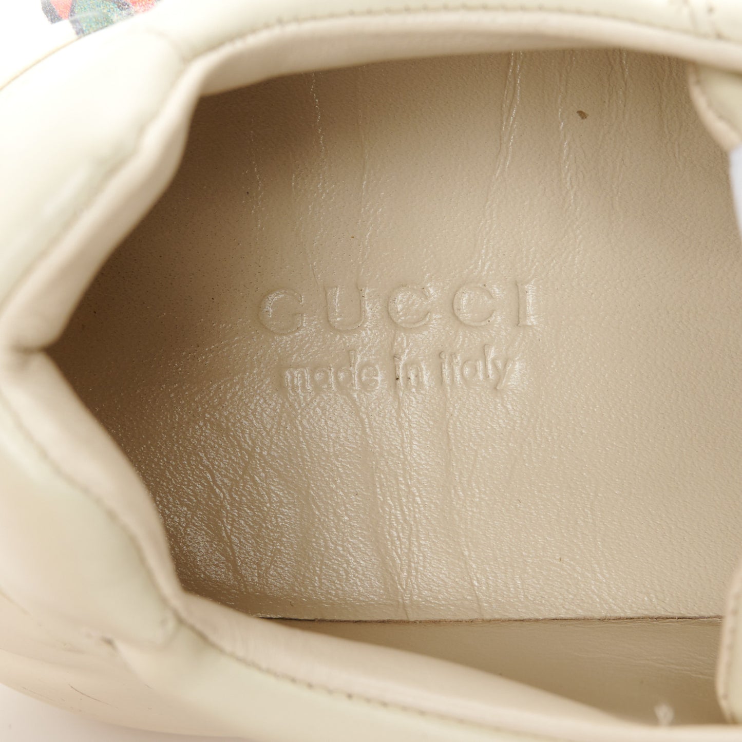 Apollo Calfskin Strawberry Womens Rhyton Sneakers 37.5 Ivory