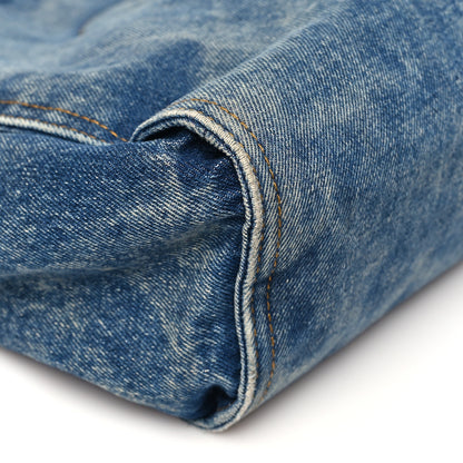 Telfar Denim Medium Shopping Bag Blue 9 of 10