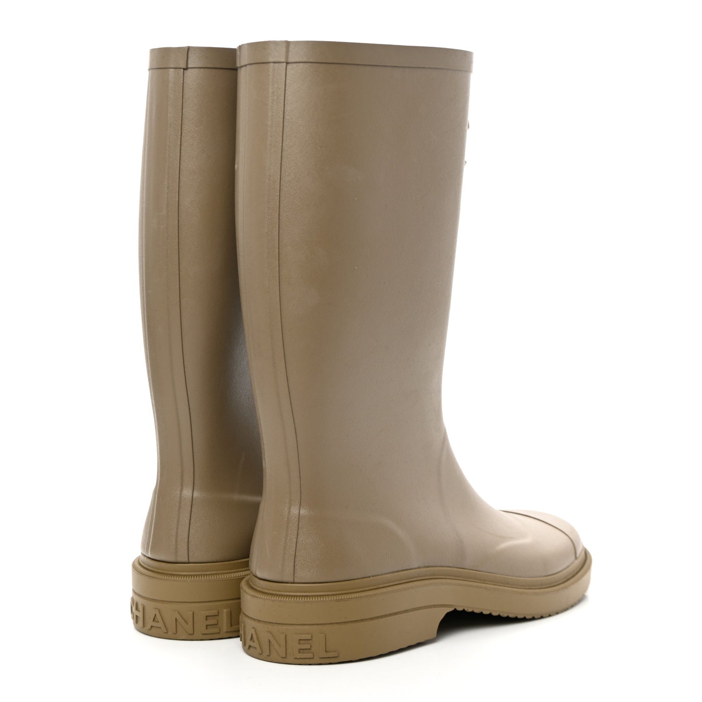 Caoutchouk CC High Boots 42 Dark Beige