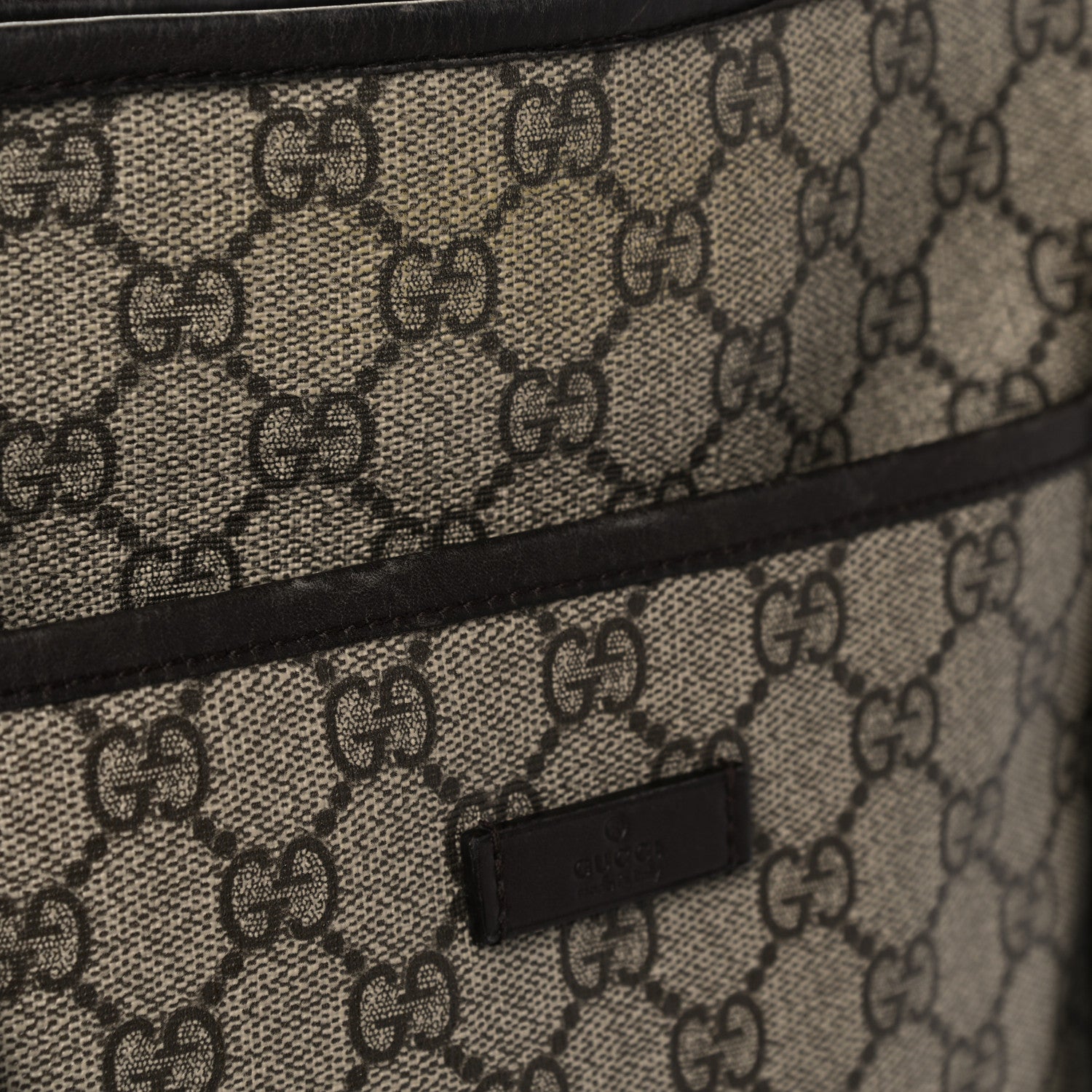 Gucci GG Supreme Monogram Medium Joy Tote Dark Brown 16 of 20
