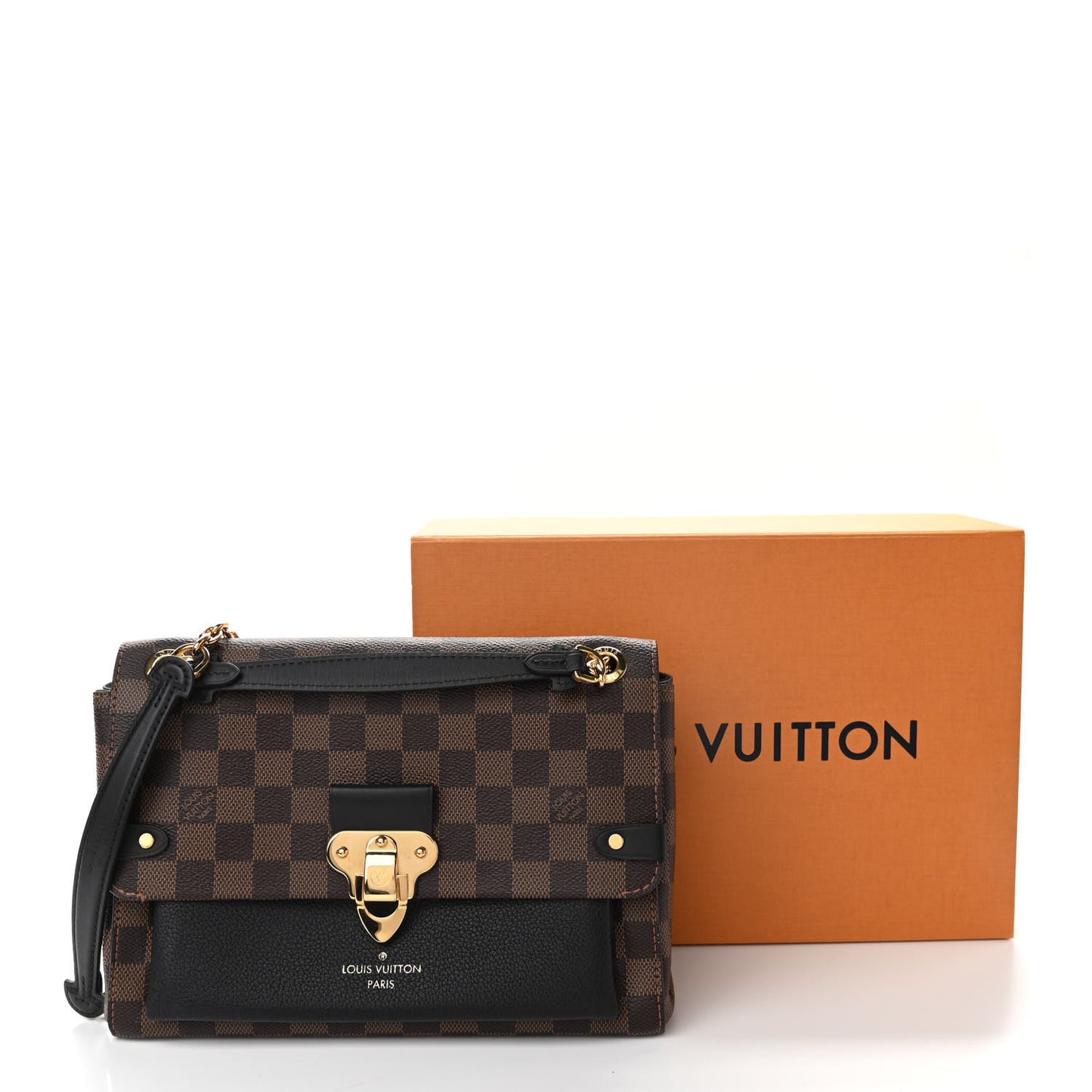 Damier Ebene Vavin PM Black